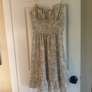 Floral Spaghetti Strap Dress